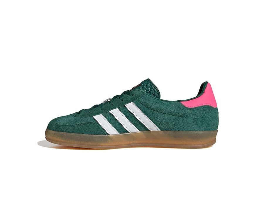 ADIDAS GAZELLE INDOOR W VERDES ROSA