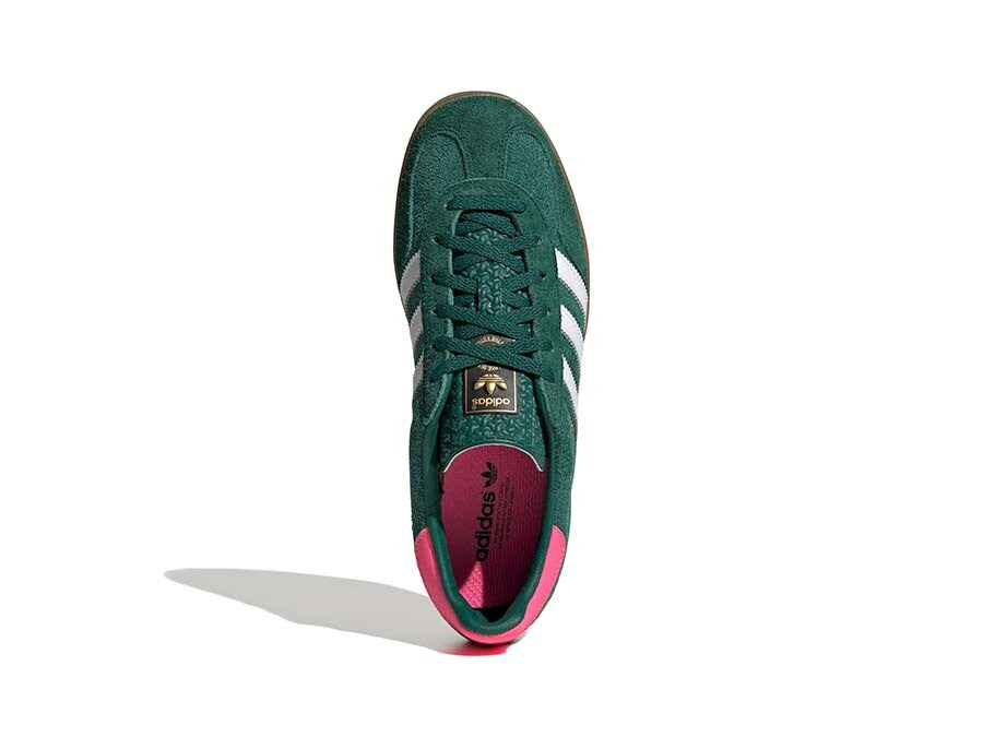 ADIDAS GAZELLE INDOOR W VERDES ROSA
