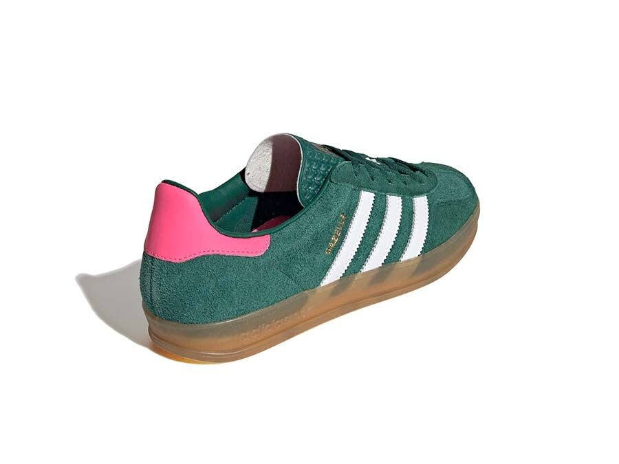 ADIDAS GAZELLE INDOOR W VERDES ROSA