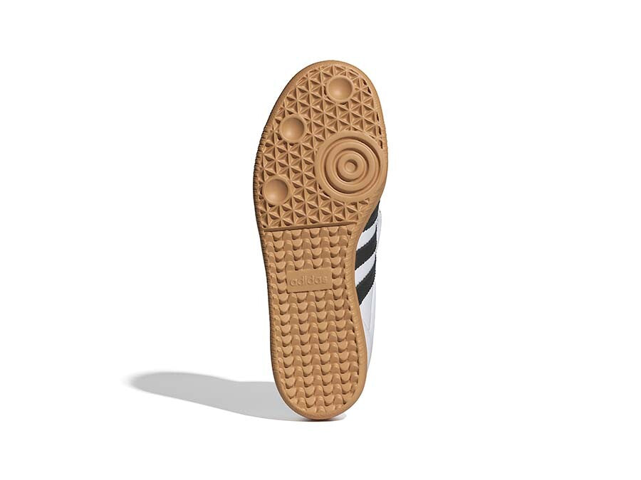 ADIDAS SAMBA LT W BLANCAS BANDAS NEGRAS