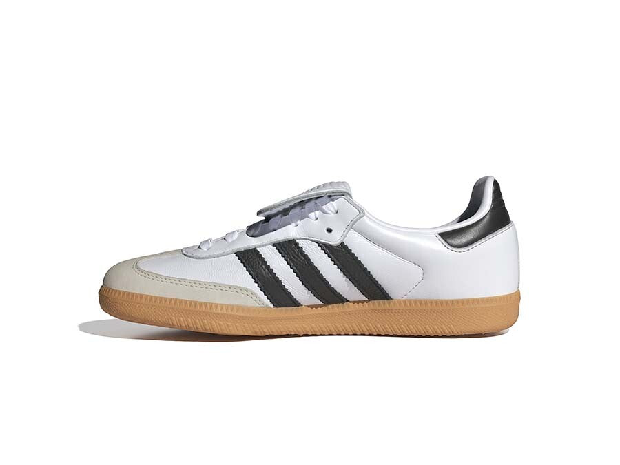 ADIDAS SAMBA LT W BLANCAS BANDAS NEGRAS
