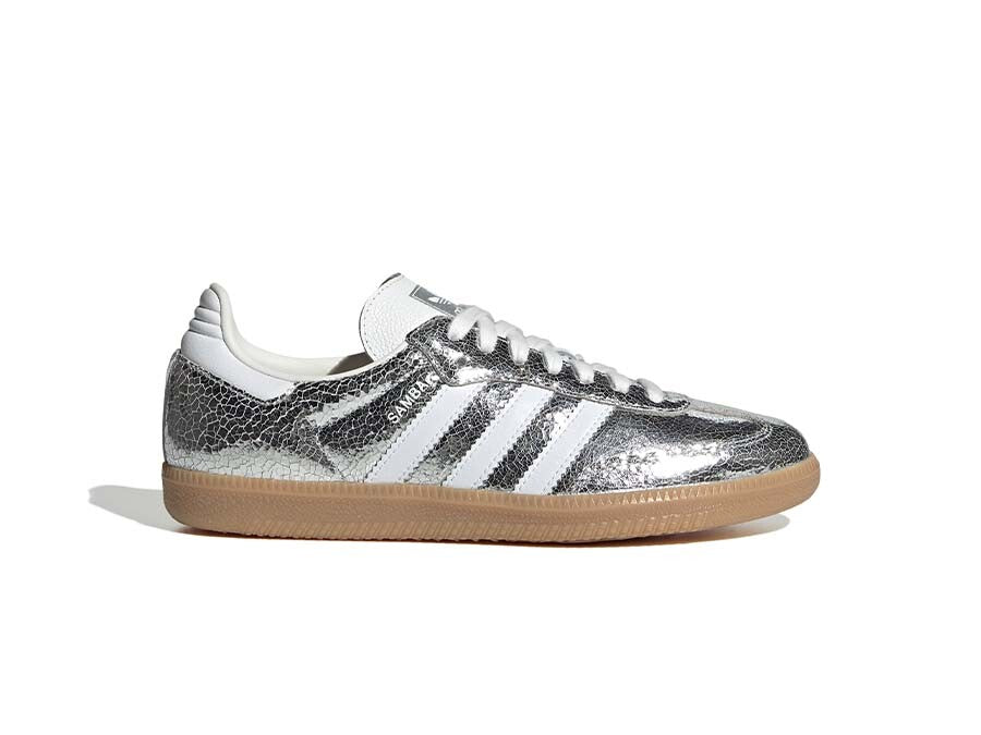 ADIDAS SAMBA OG W PLATEADO