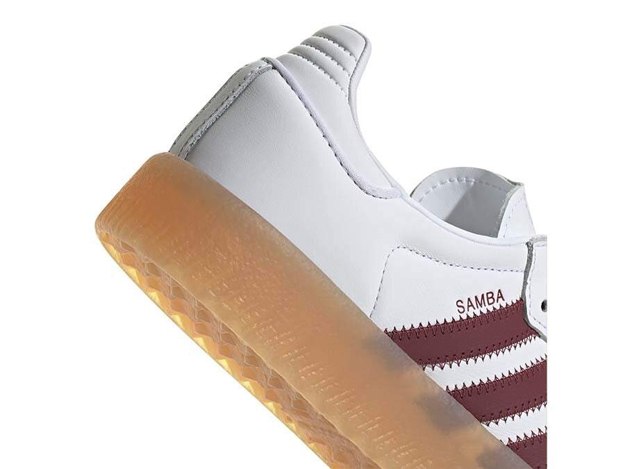ADIDAS SAMBAE W BLANCAS BURDEOS