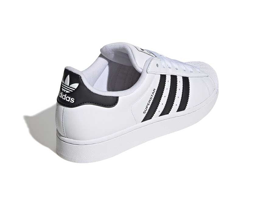 ADIDAS SUPERSTAR II BLANCAS BANDAS NEGRAS