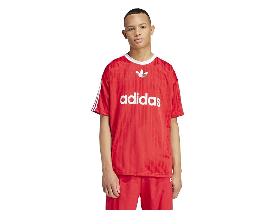 CAMISETA ADIDAS ADICOLOR POLY ROJA