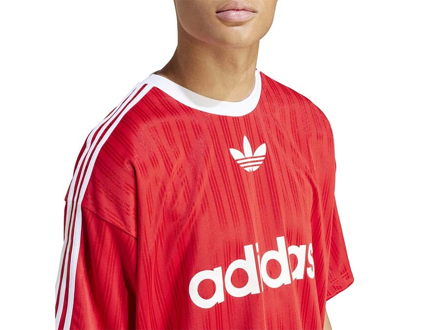 CAMISETA ADIDAS ADICOLOR POLY ROJA