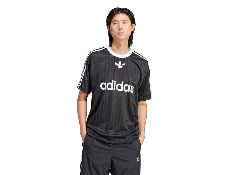 CAMISETA ADIDAS ADICOLOR POLY T NEGRO BLANCO