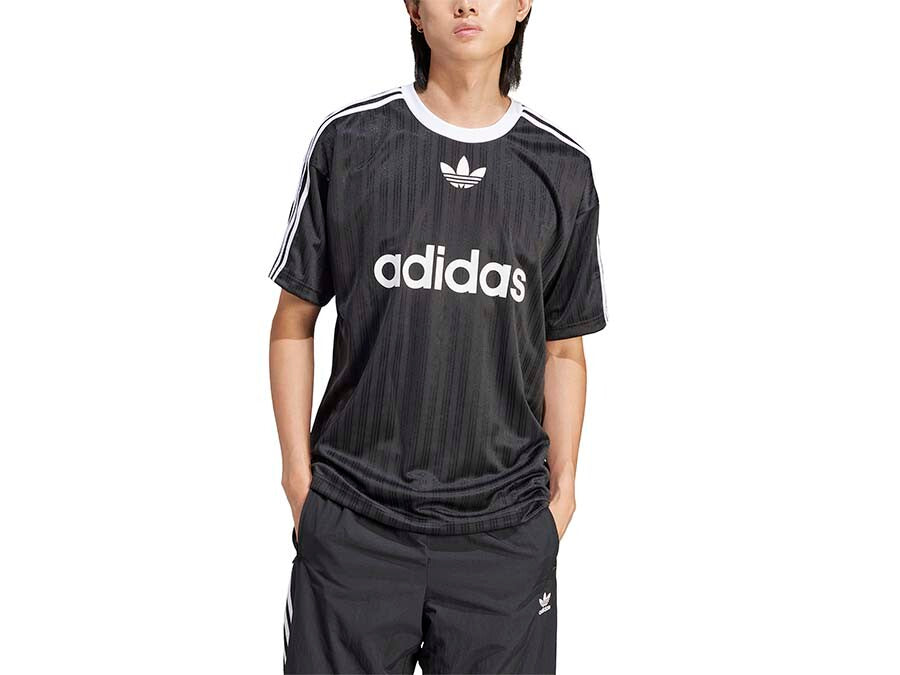 CAMISETA ADIDAS ADICOLOR POLY T NEGRO BLANCO