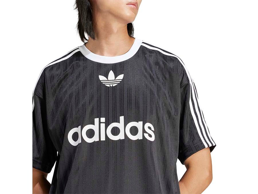 CAMISETA ADIDAS ADICOLOR POLY T NEGRO BLANCO