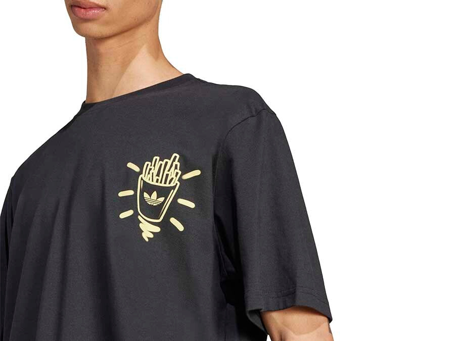 CAMISETA ADIDAS Q12 TS STREET B NEGRO