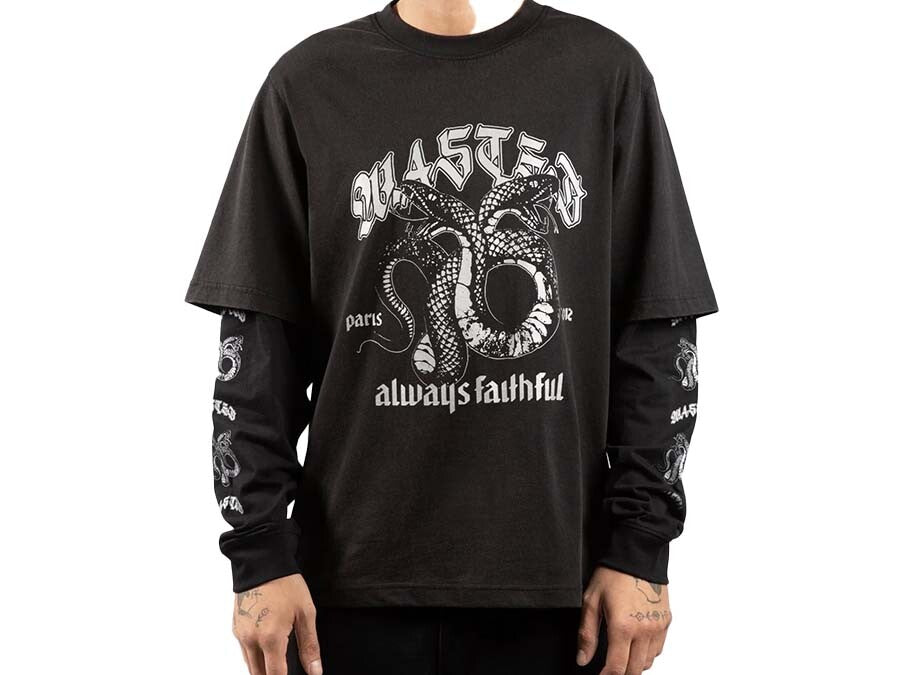 CAMISETA WASTED LETHAL T-AGE BLACK