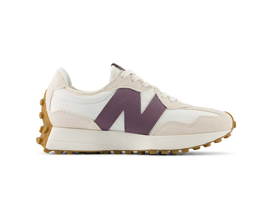 NEW BALANCE 327 WHITE BURGUNDY