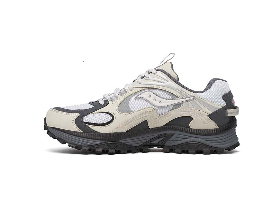 SAUCONY GRID AURA X - GREY PACK WHITE SILVER