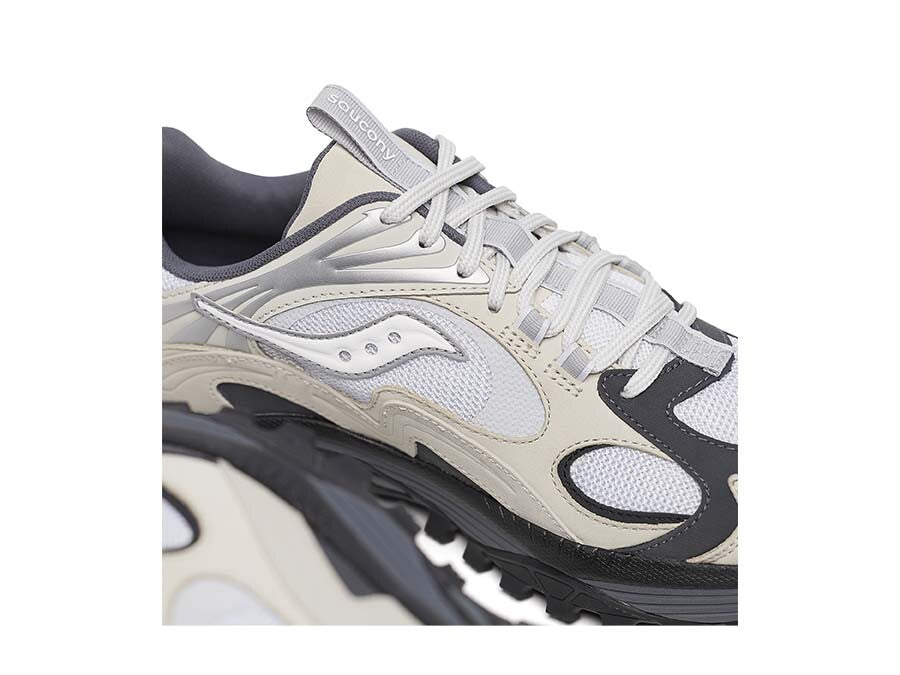 SAUCONY GRID AURA X - GREY PACK WHITE SILVER