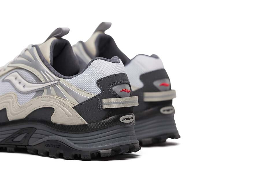 SAUCONY GRID AURA X - GREY PACK WHITE SILVER