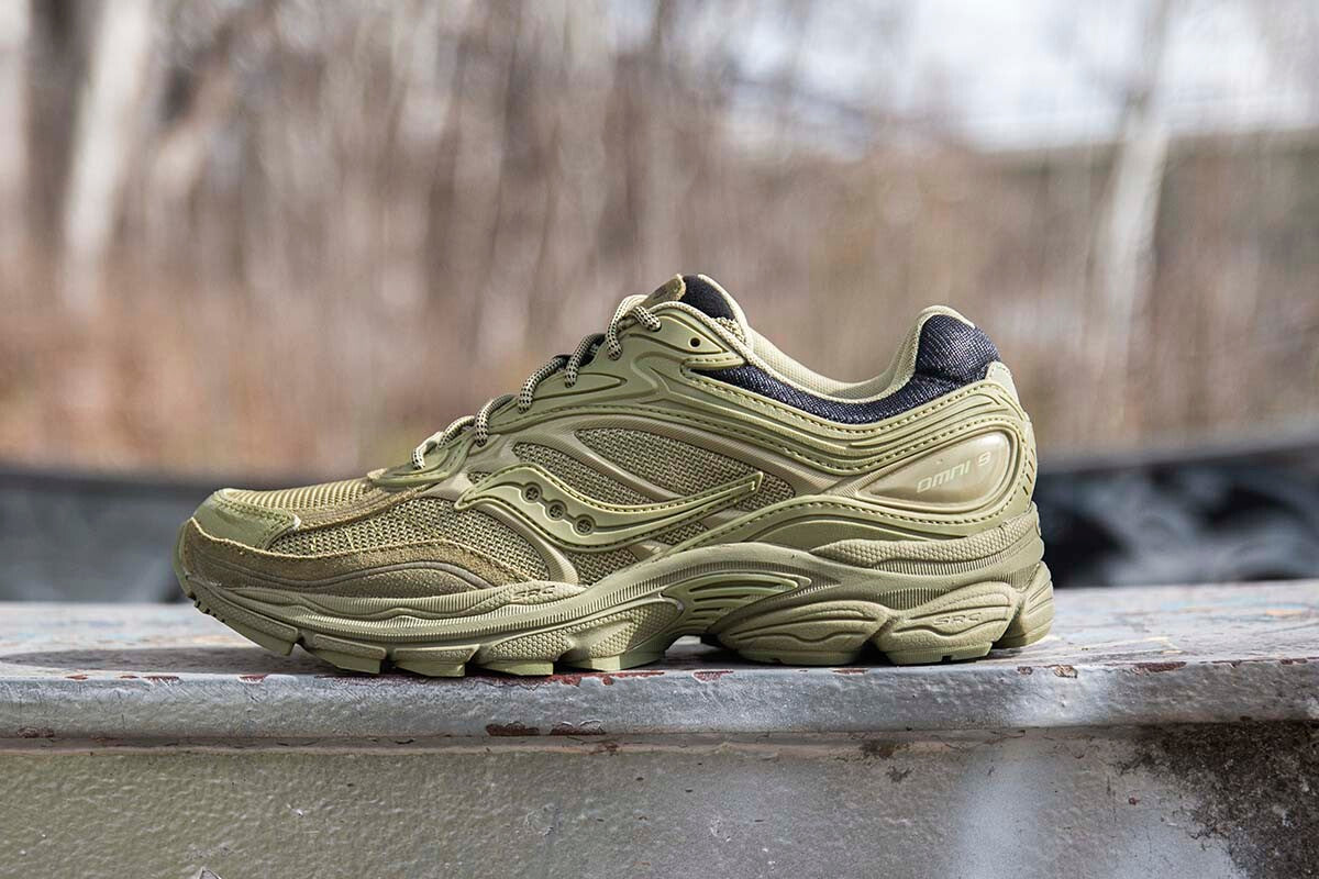 SAUCONY PROGRID OMNI 9 - ARMOR PACK GREEN
