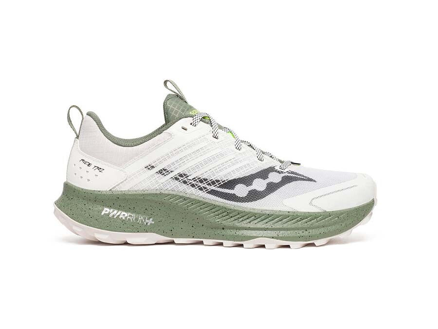 SAUCONY RIDE TR2 - WHITE OLIVINE
