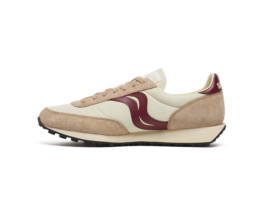 SAUCONY TRAINER 80 - BEIGE BURGUNDY