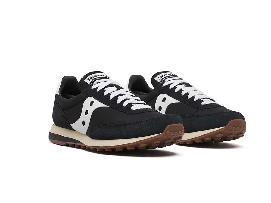 SAUCONY TRAINER 80 - SCHWARZ WEISS