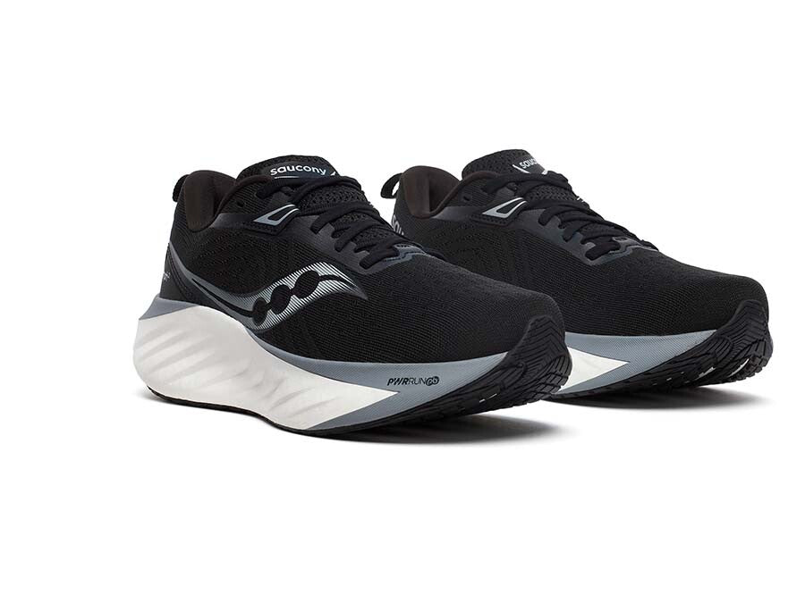SAUCONY TRIUMPH 22 - SCHWARZ WEISS