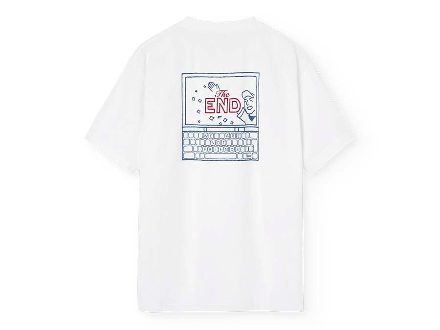 CAMISETA THE END WHITE