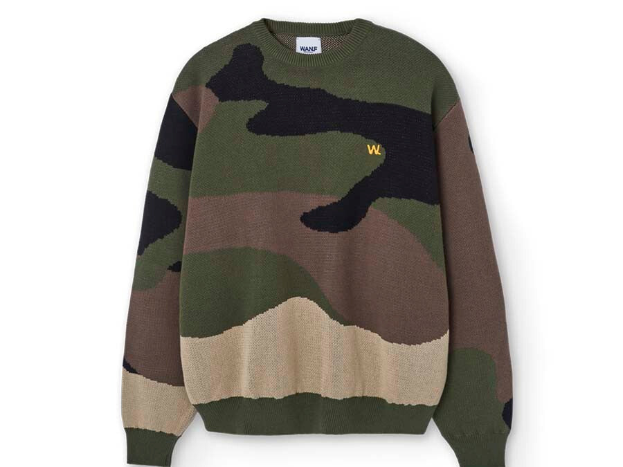 SWEATER CAMO SATO WANF
