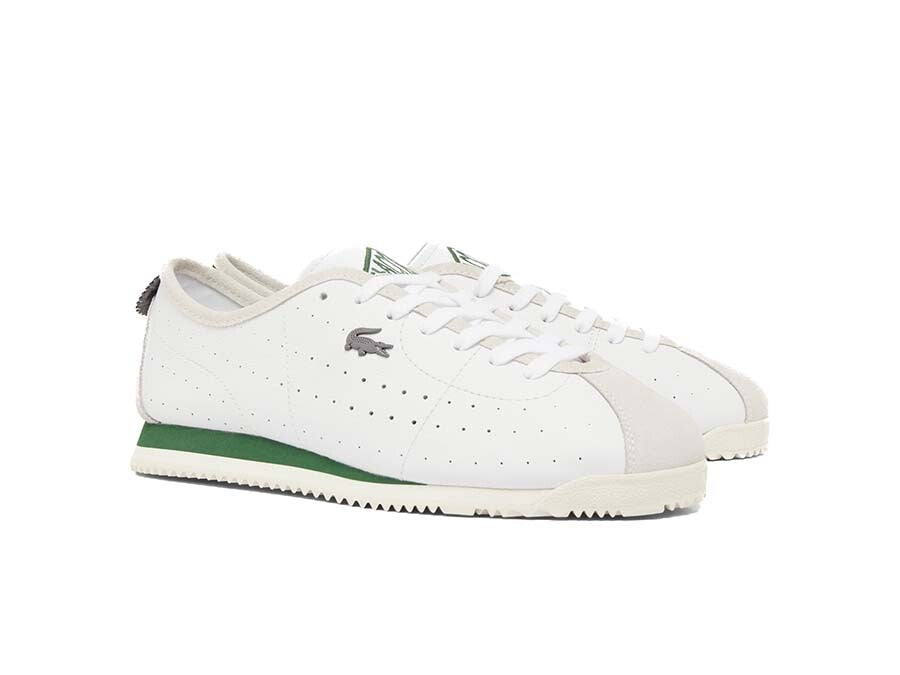 LACOSTE CLUB-LOW SNEAKERS WHITE DARK GREEN