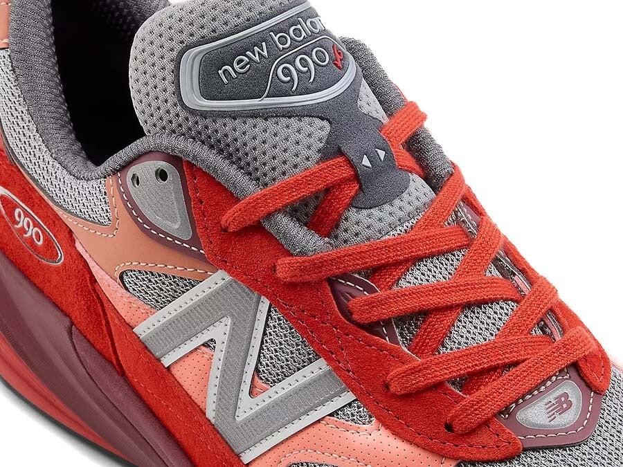 NEW BALANCE 990 MADE IN USA COMMUNITY RED