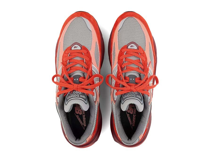 NEW BALANCE 990 MADE IN USA COMMUNITY RED