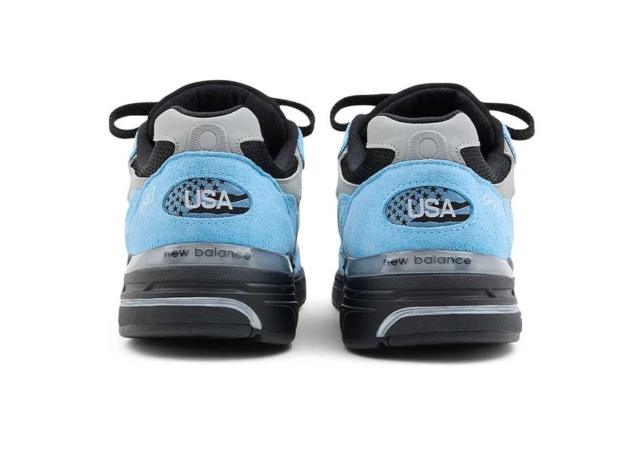NEW BALANCE 993 MADE IN USA COMMUNITY BLUE BLACK