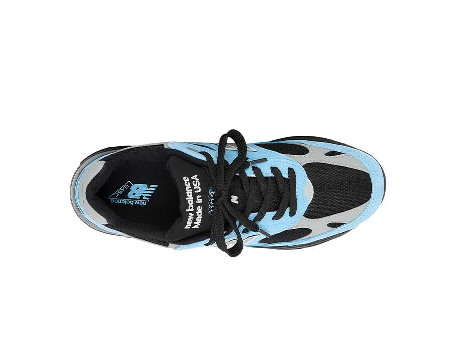 NEW BALANCE 993 MADE IN USA COMMUNITY BLUE BLACK