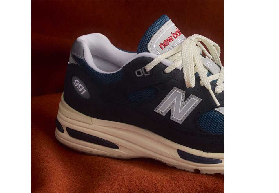 NEW BALANCE 991 MADE IN UK NAVY