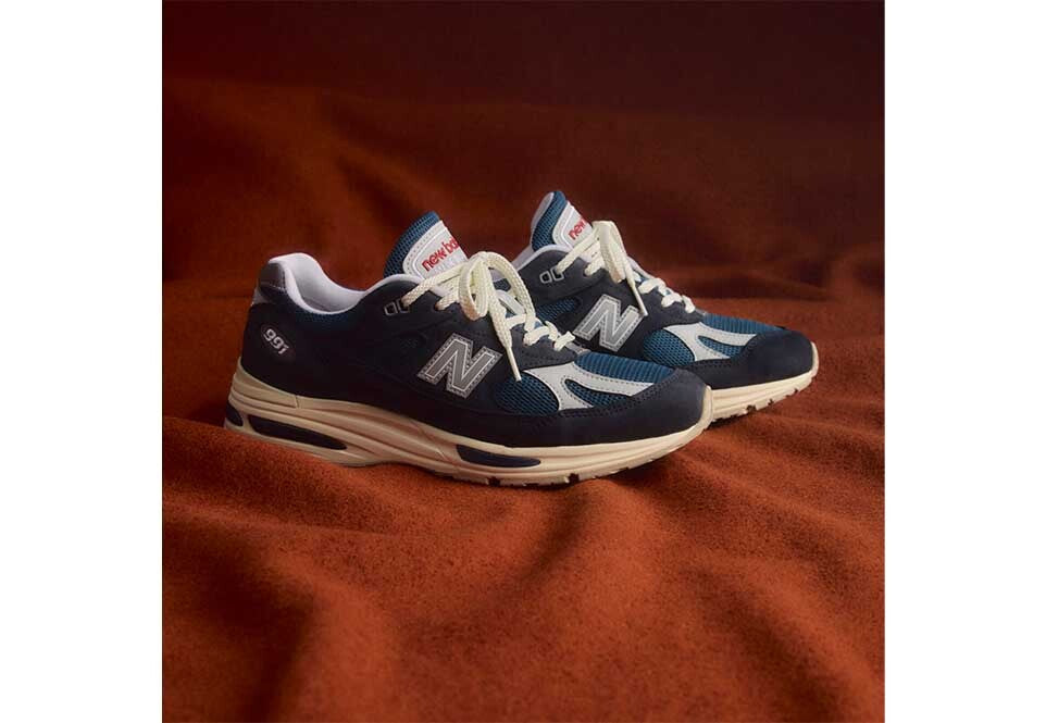 NEW BALANCE 991 MADE IN UK NAVY