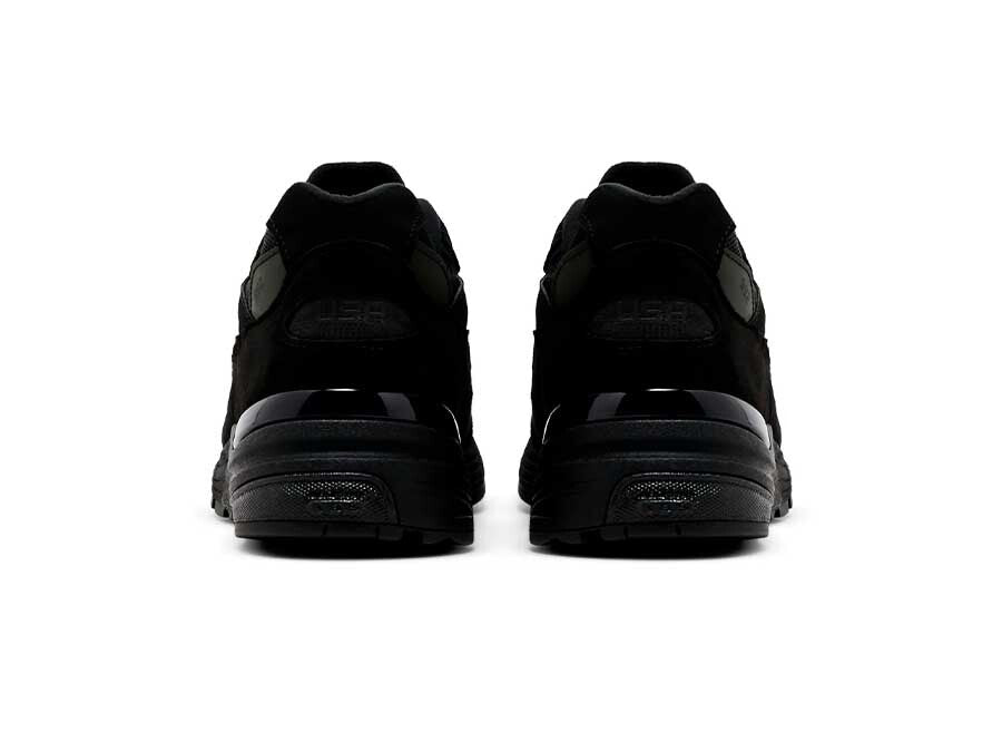 New Balance 992 Made in USA Triple Black