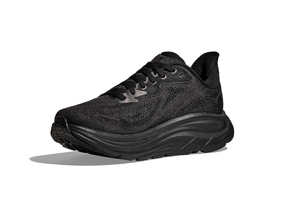 HOKA CLIFTON 10 BLACK BLACK
