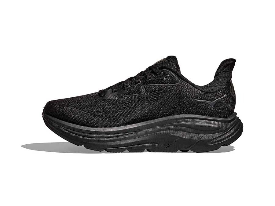 HOKA CLIFTON 10 BLACK BLACK