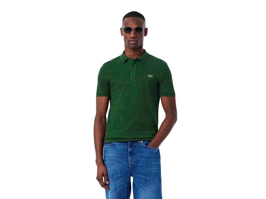 POLO LACOSTE SLIM FIT VERDE