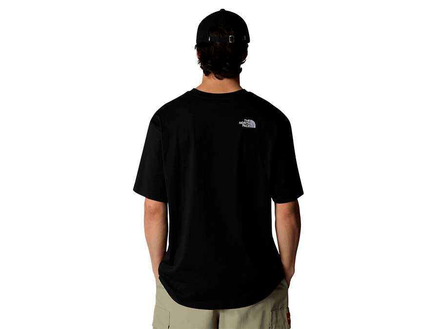 CAMISETA TNF ESSENTIAL OVERSIZE TEE TNF BLACK