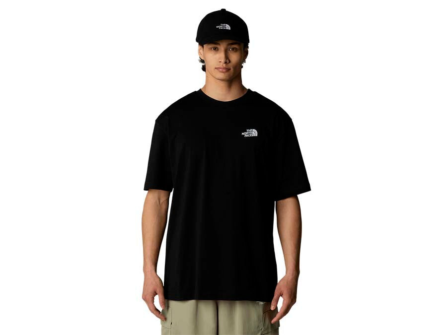 CAMISETA TNF ESSENTIAL OVERSIZE TEE TNF BLACK