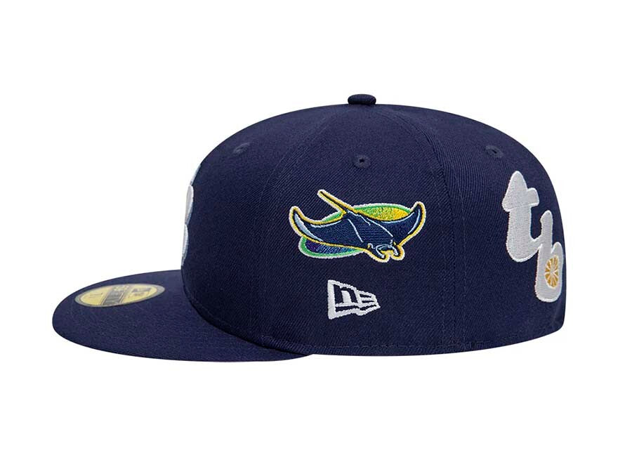 GORRA IMG MLB AOP 59FIFTY TAMPA BAY RAYS LNV