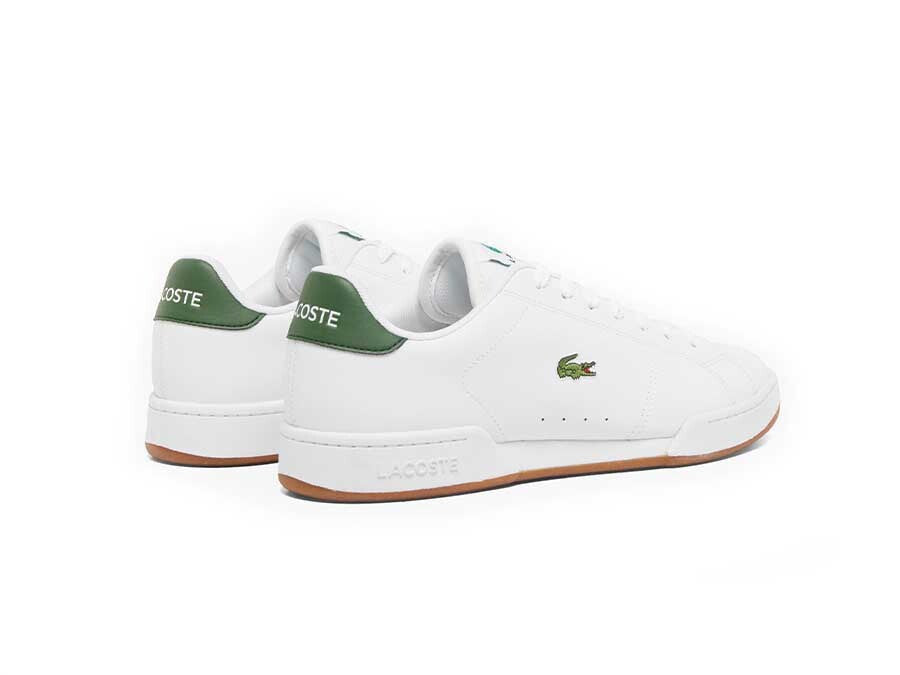 LACOSTE CARNABY CUP SNEAKERS WHITE DARK GREEN