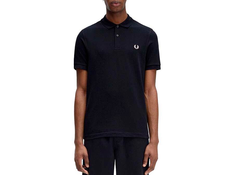 POLO FRED PERRY PLAIN NAVY