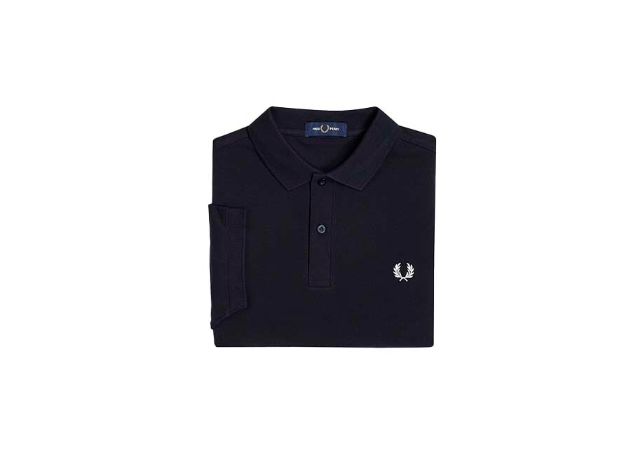 POLO FRED PERRY PLAIN NAVY