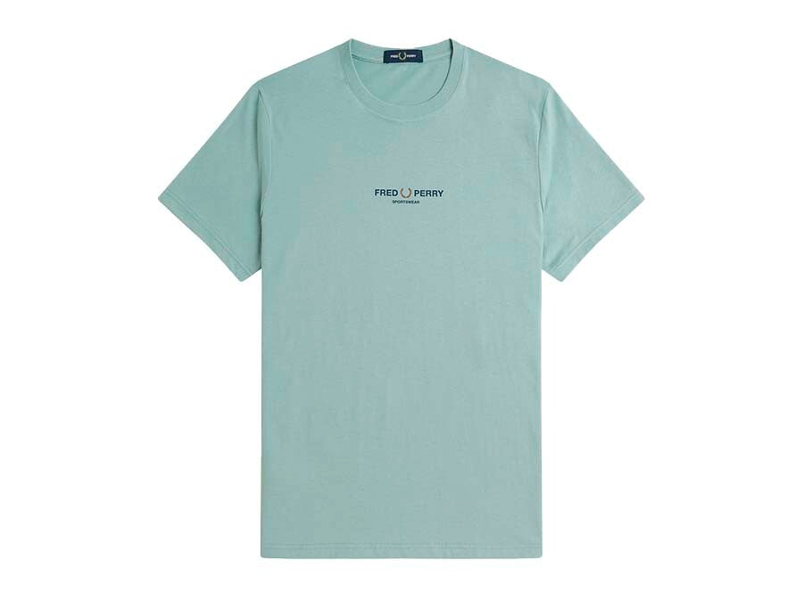 CAMISETA FRED PERRY SPORTWEAR SILVER BLUE