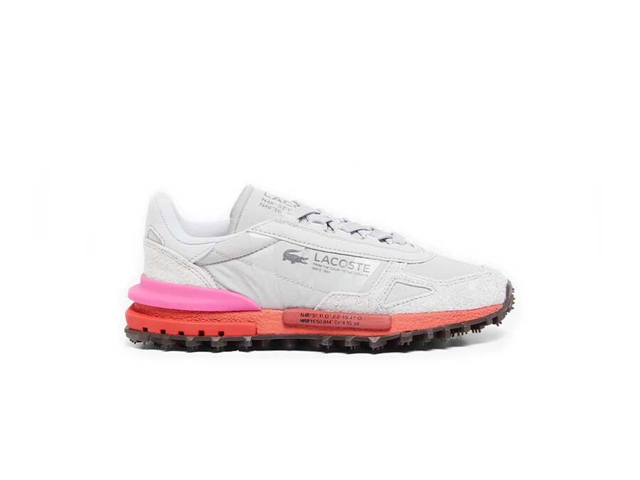 LACOSTE WOMEN ELITE ACTIVE SNEAKERS LIGHT GREY ORA
