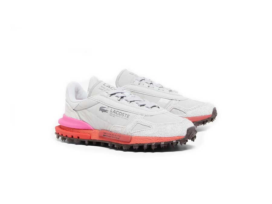 LACOSTE WOMEN ELITE ACTIVE SNEAKERS LIGHT GREY ORA