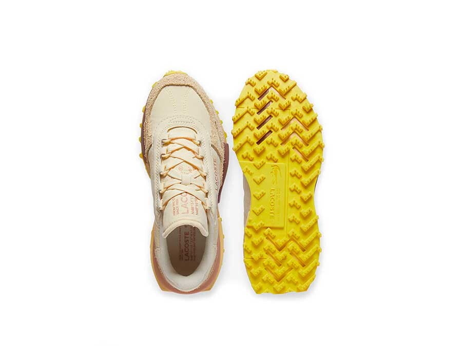 LACOSTE WOMEN ELITE ACTIVE SNEAKERS LIGHT YELLOW