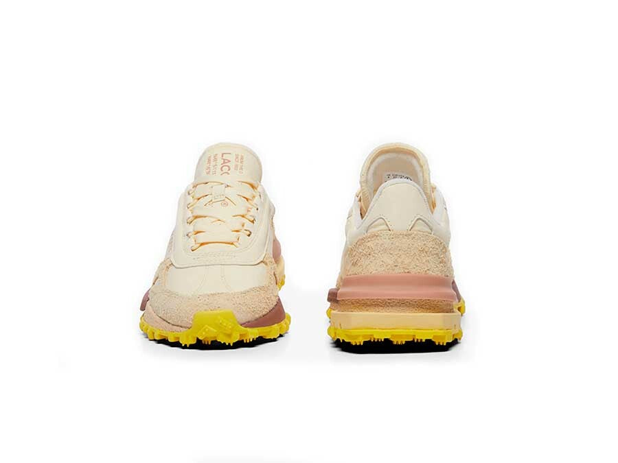 LACOSTE WOMEN ELITE ACTIVE SNEAKERS LIGHT YELLOW