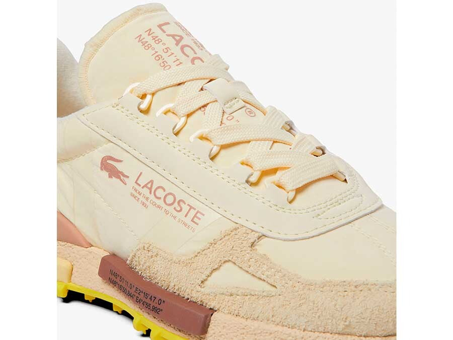 LACOSTE WOMEN ELITE ACTIVE SNEAKERS LIGHT YELLOW