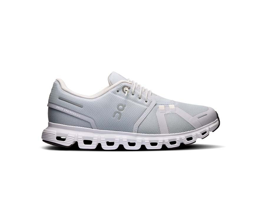 ON RUNNING CLOUD 6 W GLACIER WHITE